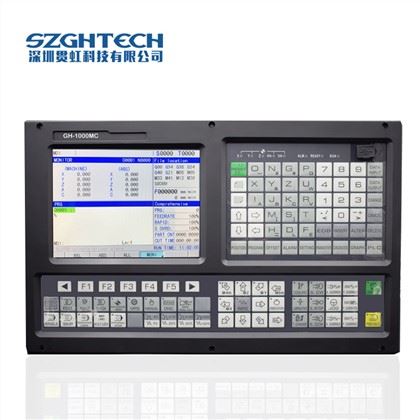 GH1000TC-3 is 3 Axis economic type Lathe CNC Controller ， which obviously improve the efficiency,precision and surface quality of parts processing. New USB interface,it shupports the file operation and program running in flash