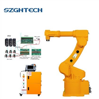 SZGH-P1500-B-6 is the earliest painting robot launched by the company. With a payload of 6 kg and a reach of 1500 mm, it is generally integrated with various non-standard turntables or hanging equipment to form work stations.