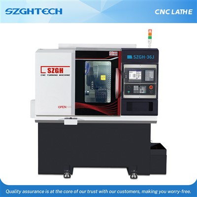 The SZGH-36J CNC lathe adopts a high-rigidity structural design and is equipped with a high-quality linear guide system. Combined with the advanced CNC lathe numerical control system, it can provide extremely high processing accuracy and surface quality. Through precise CNC operation, it can achieve micron-level processing accuracy, ensuring that the accuracy of each part reaches the highest standards.